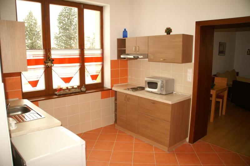 Izba Rodinný Apartmán LUX v AVALANCHE, spol. s r.o. – Rodinný Apartmán, kuchynka